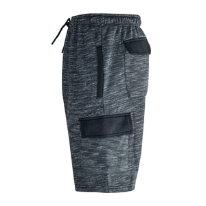 New Men's Charcoal <b>Cargo</b> Jogging Shorts Elasticated Drawstrings Gym Wear Training <b>Work</b> Bottom <b>Cargo</b> Shorts - Product Image 2