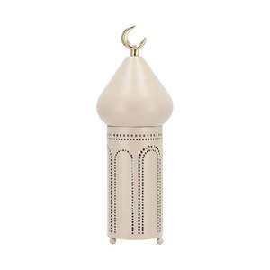 Ensemble de 2 décorations islamiques en métal poli doré et acier inoxydable pour décoration ramadan pour toute occasion festons du Ramadan - Product Image 4