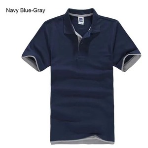 Summer Daily Casual Mens Knit Polo Shirt Slim Fit <b>Button</b>-<b>up</b> Polo Neck Pullover Tops Men Fashion Solid Color Knitting Polos - Product Image 4