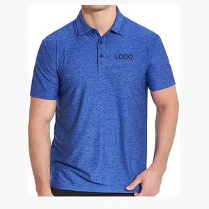 Chemises pour hommes, logo personnalisé, toile unie, respirante, manches courtes, haute qualité, couleur personnalisée - Product Image 2