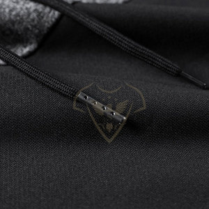 Custom Made Men's Winter Warm Oversized Plaid Fleece Hoodie 100% Cotton with High Quality 3D Embroidered Logo Digital Printing - Product Image 5