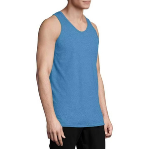 Camiseta sin Mangas de Algodón Tejido de Diseño Moderno para Hombre, de Secado Rápido, Alta Calidad, Transpirable, Ecológica, para Gimnasio, Entrenamiento y Uso Diario - Product Image 6