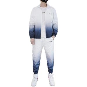 New Spring Men Casual Sets Mens Joggers Hooded Tracksuit Sportswear 2 Piece Sets Hip Hop Running Sports Suit - Product Image 1