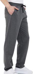 กางเกงวิ่งขายาวสำหรับผู้ชายกางเกงและกางเกงขาตรงผ้าแคนวาสแบบมีเชือกรูดสำหรับ2025กำหนดโลโก้ได้เอง - Product Image 2