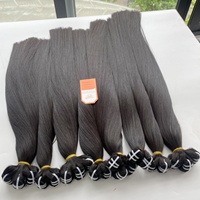 Extensiones de cabello Remy vietnamita 100% de alta calidad Color de cabello Natural 12A grado SDD hueso recto 3 paquetes de trama