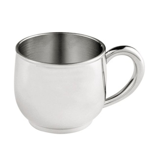 Drinkware <b>Coffee</b> Mug Silver Color Stainless Steel Shiny Polished Handmade Tabletop <b>Coffee</b> Mugs Tea & <b>Espresso</b> Gift <b>Coffee</b> Mug - Product Image 1