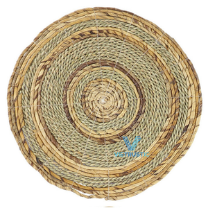 Vietrustic Handmade <b>Kitchen</b> Table Placemats Braided Seagrass Placemat Set Decorative Place Mats - Product Image 1