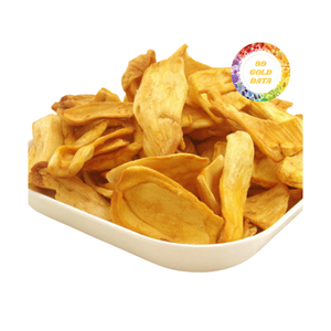 Jackfruit séché croustillant, fabriqué à partir de fruits mûrs sélectionnés, offrant un arôme tropical naturel et une croquant durable. - Product Image 4