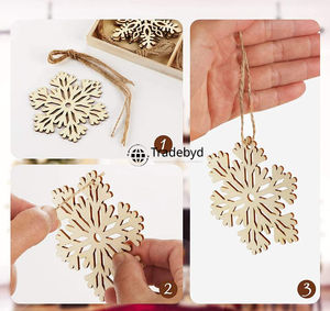 Tradebyd Rustic Wooden Box with Hand Painted European Folk Art Perfect <b>Storage</b> <b>Chest</b> for Country Living - Product Image 3