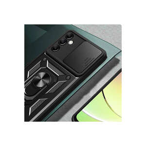 Étui de protection magnétique pour appareil photo pour Samsung Galaxy A14, étui en silicone transparent Vega, couverture d'objectif coulissante, antichoc - Product Image 4