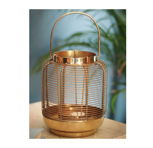 High Demand Handmade Iron Wire <b>Lantern</b> <b>Candle</b> Holder <b>for</b> Home Decoration Available at Affordable Price From India - Product Image 1