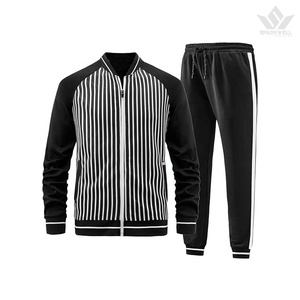 Conjunto Deportivo Unisex Gris con Capucha 2 en 1, Sudadera con Cierre Completo y Pantalones Jogger, 100% Algodón, Corte Holgado, Ropa Deportiva Informal - Product Image 5