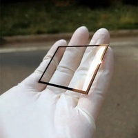 Verre trempé personnalisé noir avec impression sérigraphique