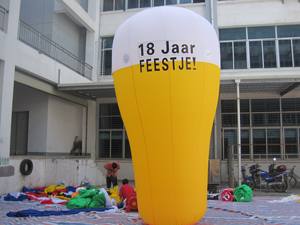 แก้วเบียร์เป่าลมสำหรับงานโฆษณา - Product Image 2