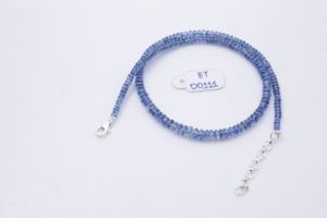 Collier de pierres précieuses taillées en rondelle à facettes de qualité supérieure, brin de bijoux fait main idéal pour les boutiques de créateurs et les bijoux - Product Image 5