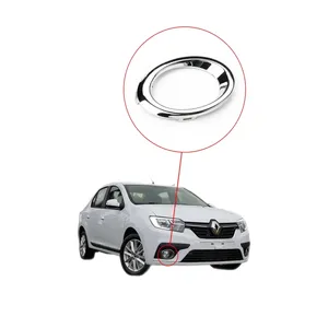 Cubierta de Faro Antiniebla Kaya Plastik KR-677 Cromada Izquierda para Clio Symbol OE 261A30252R Turquía - Product Image 1