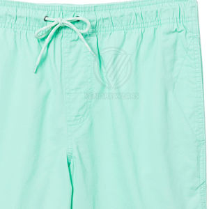 กางเกงขาสั้นผู้ชายผ้าฝ้าย100% เบาสบายแห้งเร็วเอวยางยืด - Product Image 6