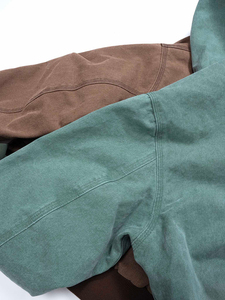 Sudadera con Capucha Vintage Cortavientos 2025 para Hombre, Sudadera de Algodón Grueso, Lavada, Acolchada, Personalizada, Estilo Urbano, Invierno, Impresión Digital - Product Image 6
