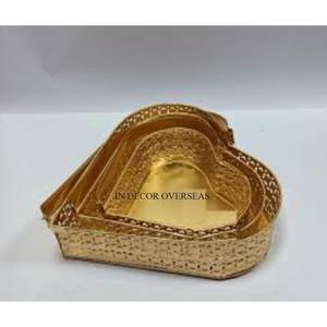 Newly Arrival Unique Designer Best Quality Metal Wire Made Attractive Look Wedding Gift <b>Basket</b> With <b>Handle</b> For Best Grip - Product Image 2
