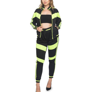 Sudadera con capucha y cremallera de 2 piezas para mujer, conjunto de chándal de dos piezas, conjunto de pantalones deportivos informales de calle - Product Image 4