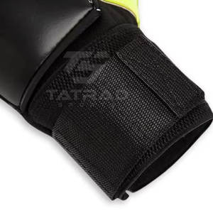 Gants de gardien de but professionnels à vente chaude, respirants, à doigts entiers, séchage rapide, avec design en cuir et taille ajustable - Product Image 5