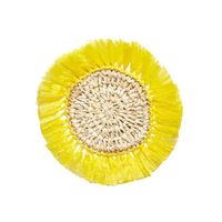 Sous-verres à thé traditionnels éthiopiens et érythréens Habesha personnalisés, en osier, résistants à la chaleur, écologiques, imprimés, tapis Saba