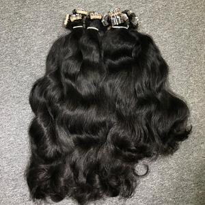 Top Vente en gros 100% Human Remy Virgin Wavy Tape in Hair Extensions Double Drawn-Des remises chaudes maintenant disponibles - Product Image 3