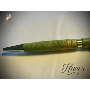 Custom 0.7mm Elegant Burl <b>Wood</b> Ballpoint <b>Pen</b> for Office or Gift Use - Product Image 4