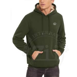Ensemble de survêtement en molleton 100% coton pour homme, imprimé personnalisé, logo, sweat à capuche, séchage rapide, vente en gros - Product Image 2