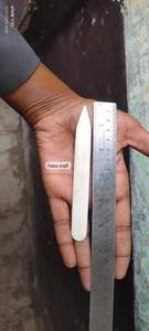 Outil de pliage en os de buffle écologique professionnel, outil de pliage naturel pour l'artisanat, la fabrication de cartes, style sculpté et poli, animal par Faizacraft - Product Image 4