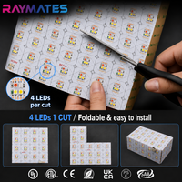 Panneau LED flexible professionnel DC24V 4-en-1 RGBW haute densité 1296 LED pour rétroéclairage de comptoirs en marbre et pierre