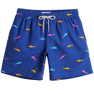 Short de bain pour hommes en polyester à motif solide avec impression numérique Styles d'été 2025 personnalisés Vente en gros Service OEM d'impression par sublimation - Product Image 4