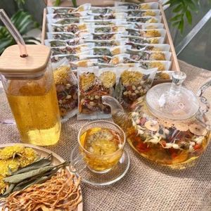 ชาดีท็อกซ์สมุนไพรผลไม้ผสมผลไม้และชาดอกไม้แบบกำหนดเองได้จากเวียดนาม - Product Image 1