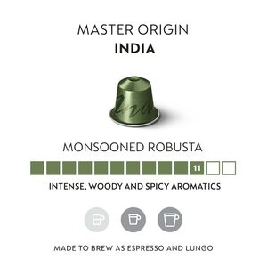 Cápsulas Nespresso Línea Original, India Master Origin, Café Tostado Oscuro, 50 Cápsulas - Product Image 5