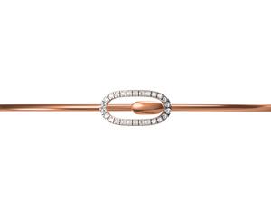 14KT Fine <b>Gold</b> Bracelet Kada Artisan Quality Diamond <b>Bangle</b> Streamlined B2B Bulk Efficiency with Finesse - Product Image 3