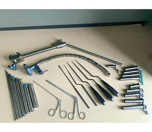 Rétracteur tubulaire pour chirurgie de la colonne vertébrale endoscopique Stealth, ensemble lombaire, boîte de stérilisation, manuel, Surgiright en acier, certifié CE - Product Image 5