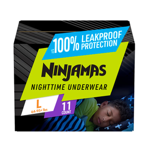 Ninjamas |   Sous-vêtements absorbants pour les fuites nocturnes - S/M - Product Image 3