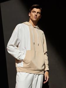 Sudadera con capucha de gran tamaño 100% algodón polar calidad premium invierno cálido ropa de calle en blanco Sudadera con capucha - Product Image 2