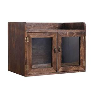 Boîte à pain en bois classique Rangement de cuisine rustique Idéal pour les petits pains, les pâtisseries et autres produits de boulangerie - Product Image 1