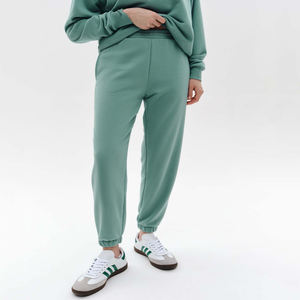 Fabricant personnalisé de joggings de haute qualité pour femmes Nouveau style Joggers d'entraînement avec cordon de serrage Poche latérale Pleine longueur pour femmes - Product Image 2