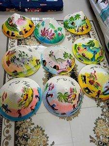 MEILLEURE VENTE CHAPEAU CONIQUE DU VIETNAM produit artisanat-Dessinez comme votre exigence - Product Image 3