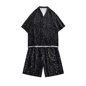 Conjunto de chándal de 2 piezas transpirable de talla grande para mujer de verano, ropa de calle de gran tamaño, trajes informales - Product Image 2