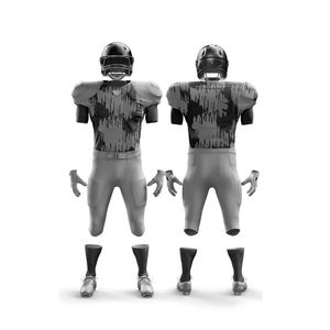 New Arrival Custom Digital Sublimation Printing Sportswear Sets Breathable Spandex/Polyester American Football <b>Teams</b> Men's Quick - Product Image 1