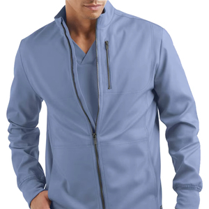 Veste d'uniforme médical pour hommes avec logo personnalisé, fermeture éclair, pour infirmiers, vendeurs, hôpital, uniforme médical, veste médicale, uniformes médicaux - Product Image 4