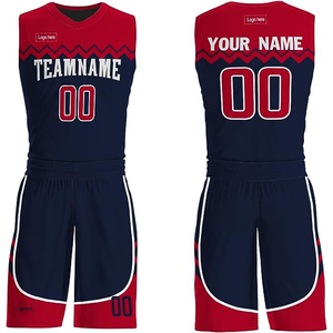 Maillot de basket-ball personnalisé pour hommes, équipe club, polyester noir, maillot de basket-ball respirant à séchage rapide avec chiffres - Product Image 1