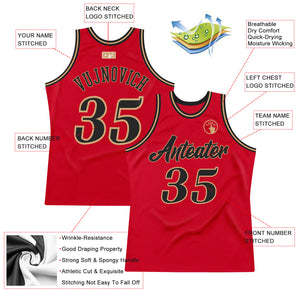 TriPro Sports TPS-1182 Custom Red V-neck Basketball Jersey Quick Dry <b>Polyester</b> Sleeveless Sports <b>Shirt</b> Breathable Throwback - Product Image 6