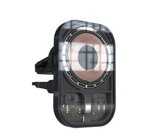 Cantidad de cargador de coche inalámbrico magnético transparente 15W M1051Q - Product Image 2