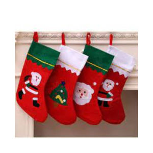 Venta al por mayor de calcetines personalizados de punto de lana fina para el hogar para niños dulces regalo rojo letra Navidad calcetines UAE para exportación - Product Image 4