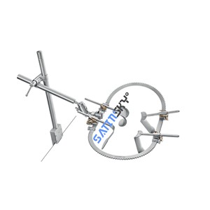 PROFESSIONAL UNIVERSAL RING RETRACTOR COMPLETE SURGICAL SYSTEM US SHIPPER Satinsky Model SSE-11126221 Basis Surgical <b>Instruments</b> - Product Image 1