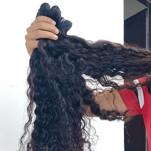 100% traitement chimique à cuticule aligné aucun cheveux humains indiens vente en gros pas de perte naturel noir ondulé fabrique des extensions - Product Image 3